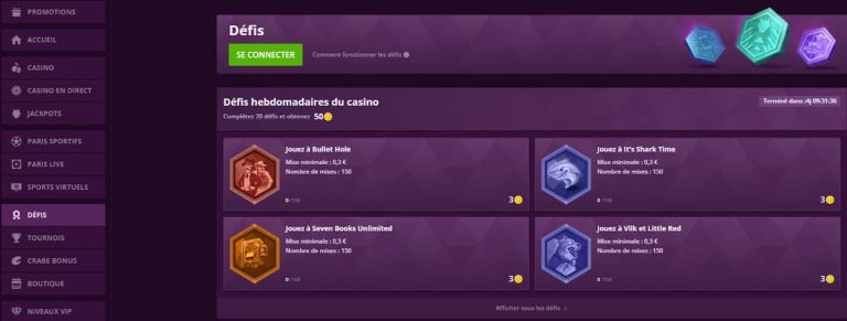 defis malina casino